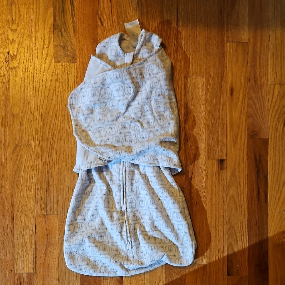 Bears Halo Sleepsack Wearable Blanket With Swaddle Wrap